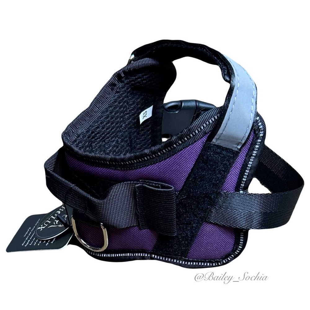 NWT Bolux Purple Dog Harness XS